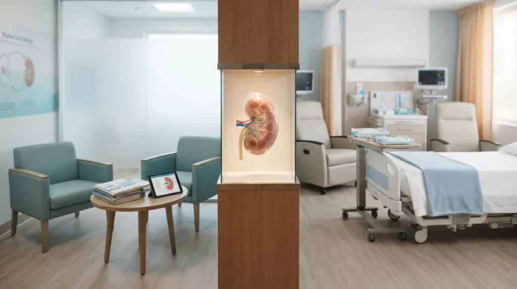Living and deceased donor kidney transplant options at ANC